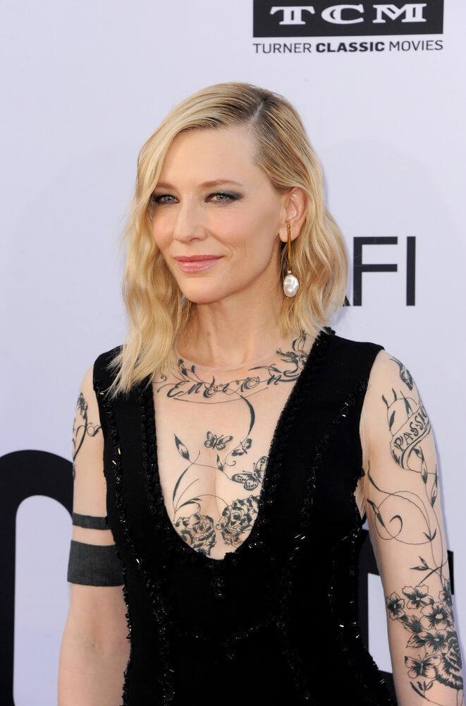 Cate Blanchett at the AFI's 46th Life Achievement Award Gala Tribute To George Clooney held at the Dolby Theatre in Hollywood, USA on June 7, 2018.