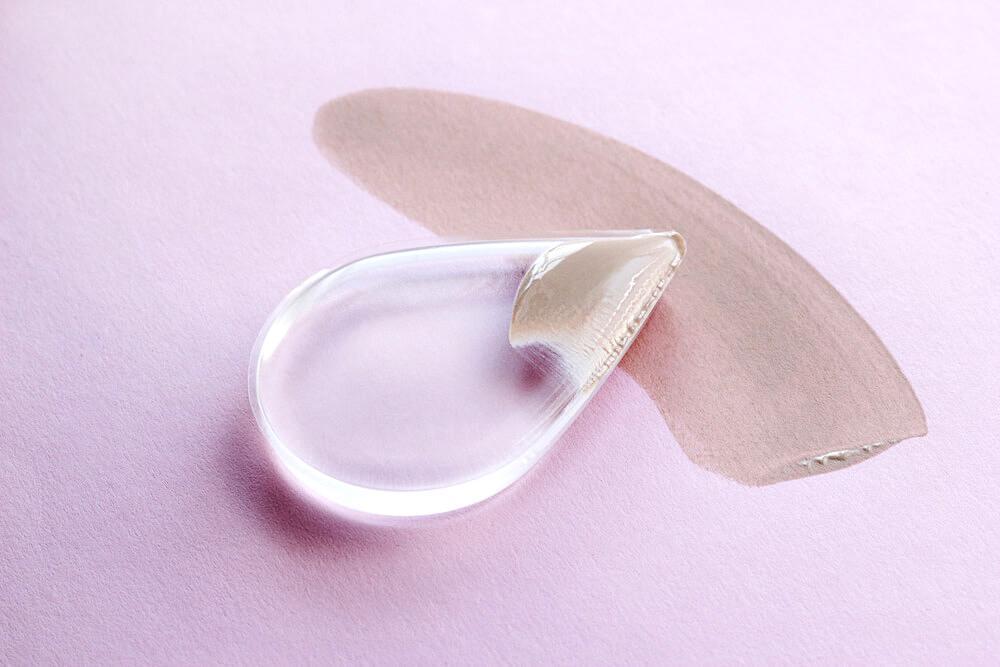 Transparent silicone sponge 