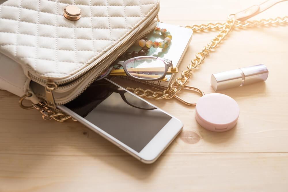 Cluttered purse