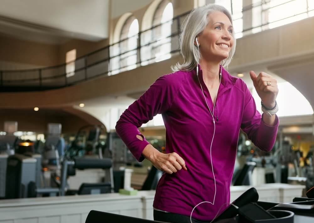 woman cardio