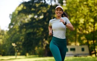 Woman working out